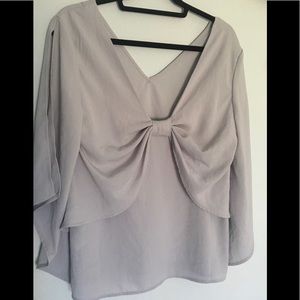 Doe & Rae Bow-Tie Front Top